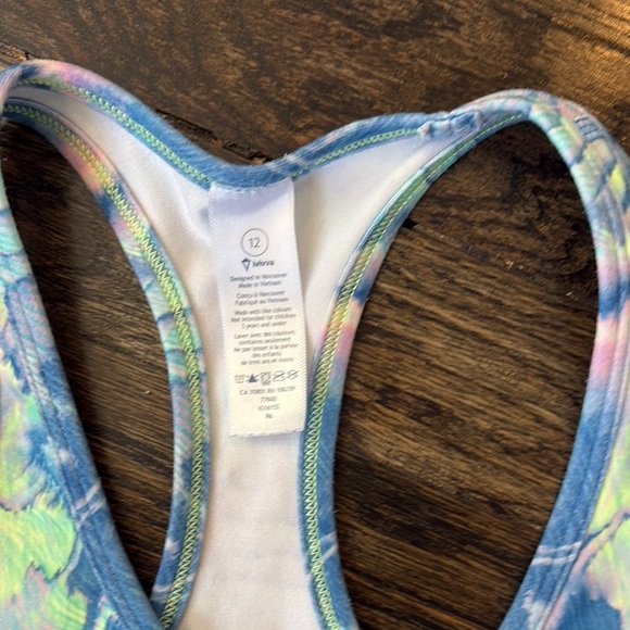 Girls Tank Top - Multicolor by Ivivva (size 12) - Picture 2 of 5